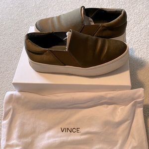 Vince Warren platform slip-on sneakers